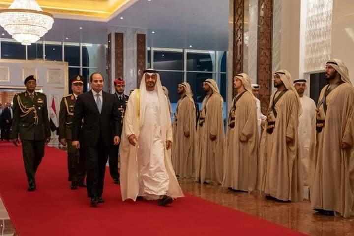 الرئيس عبد الفتاح السيسي يصل الإمارت في زيارة رسمية لمدة يومين
