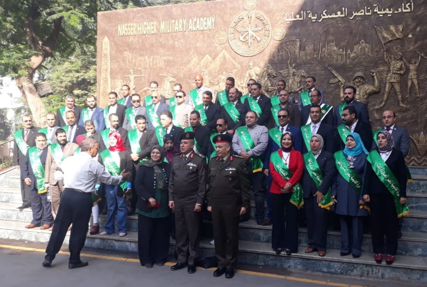 أكاديمية ناصر العسكرية تحتفل بتخريج دفعة ٥٩ للاستراتيجية والأمن القومي