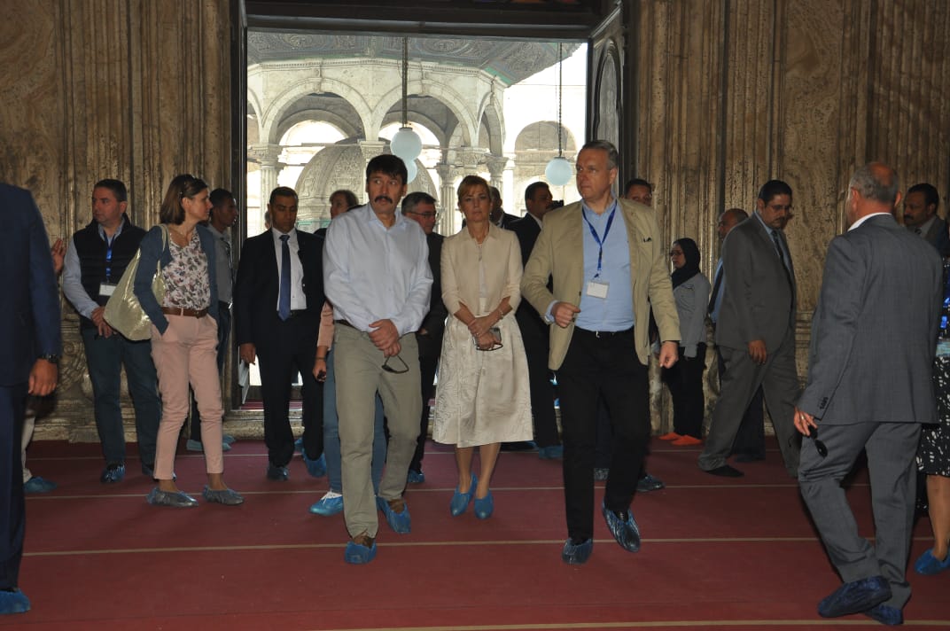 وزارة الآثار: رئيس جمهورية المجر في زيارة لقلعة صلاح الدين الإيوبي
