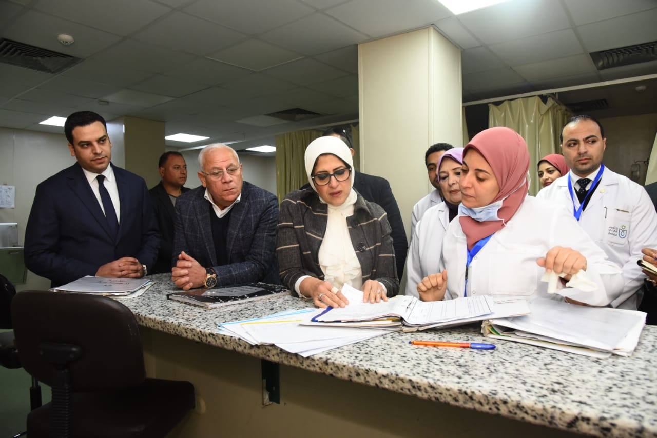 وزيرة الصحة: إجراء ١٣٥١٨ عملية جراحية بمستشفيات التأمين الصحي الشامل ببورسعيد