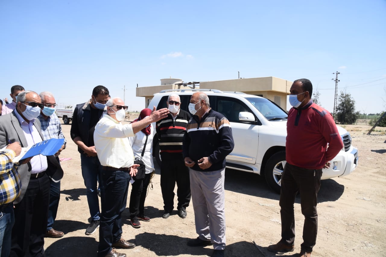 محافظ بورسعيد يتفقد المدفن الصحي بجنوب بورسعيد ويتابع سير العمل بالمحارق الجديدة