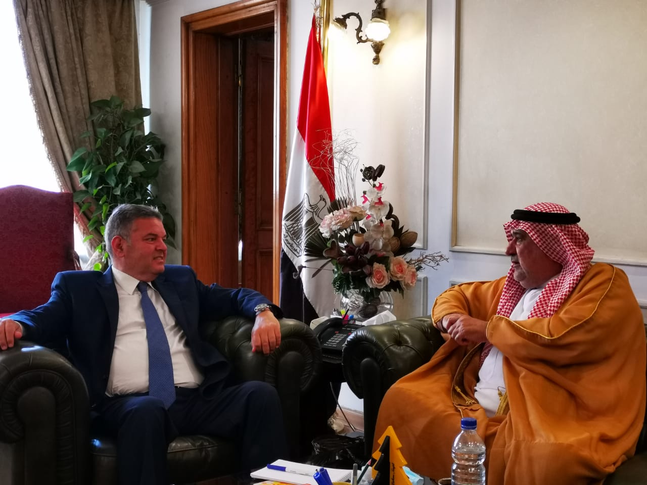 وزير قطاع الأعمال العام يلتقي رئيس الاتحاد العربي للاستثمار والتطوير العقاري لبحث فرص التعاون