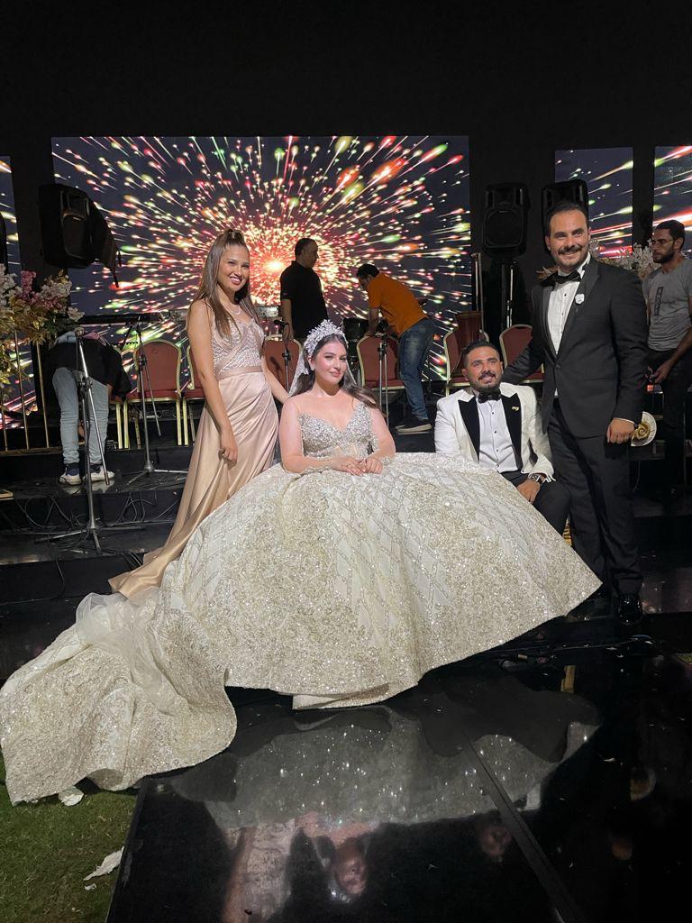 تجار القاهرة يهنئون “علي الباشا ادريس” بمناسبة حفل زفافه من كريمة حمدان قويدر