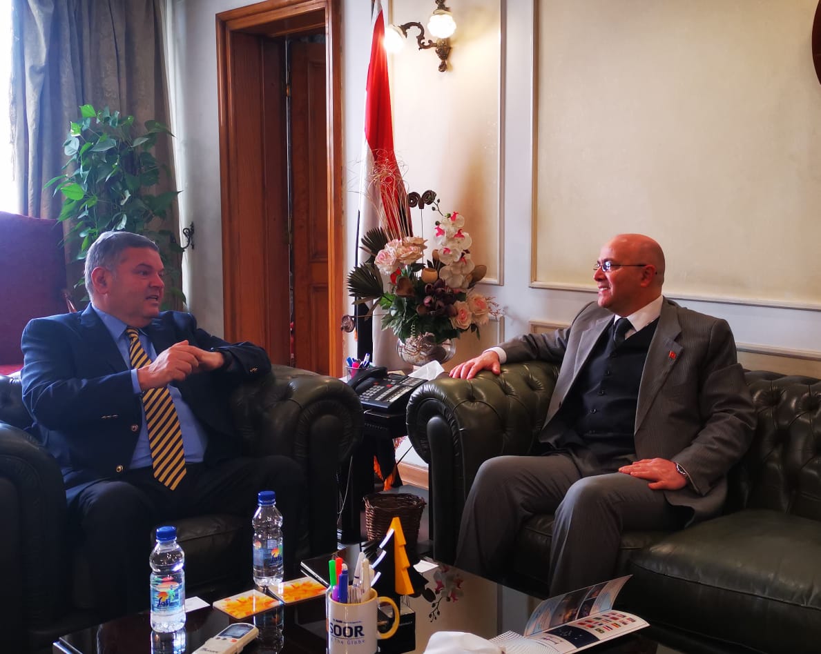 وزير قطاع الأعمال العام يبحث مع سفير المغرب بالقاهرة تعزيز التعاون المشترك